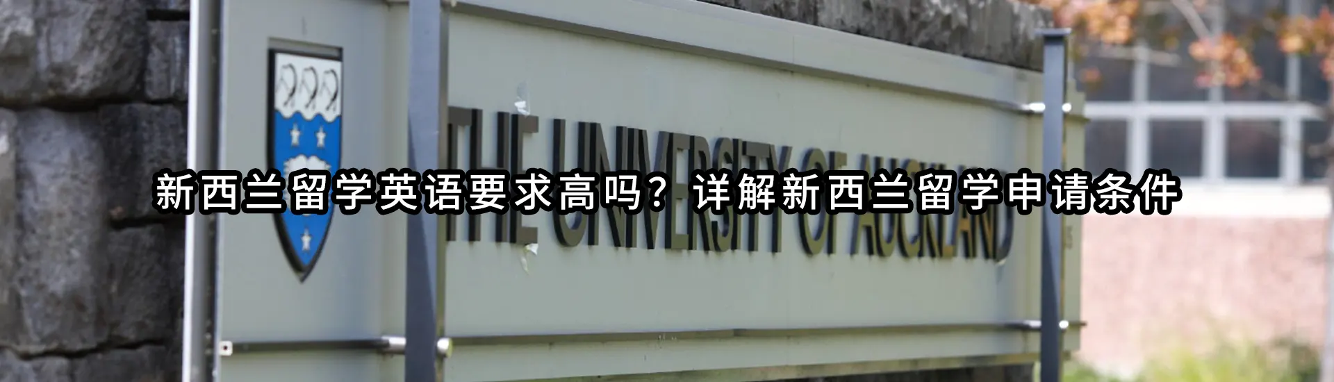 新西兰留学英语要求高吗？详解新西兰留学申请条件